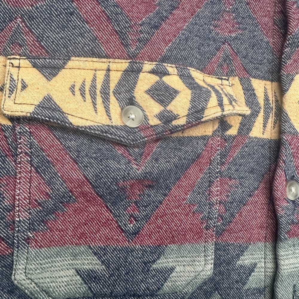 Men's Patterned Jacket - Multicolor - image 3